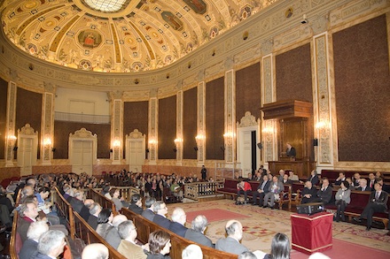 Paraninfo antiguo de la Universidad Complutense de Madrid