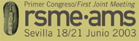 Logo RSME-AMS 2003